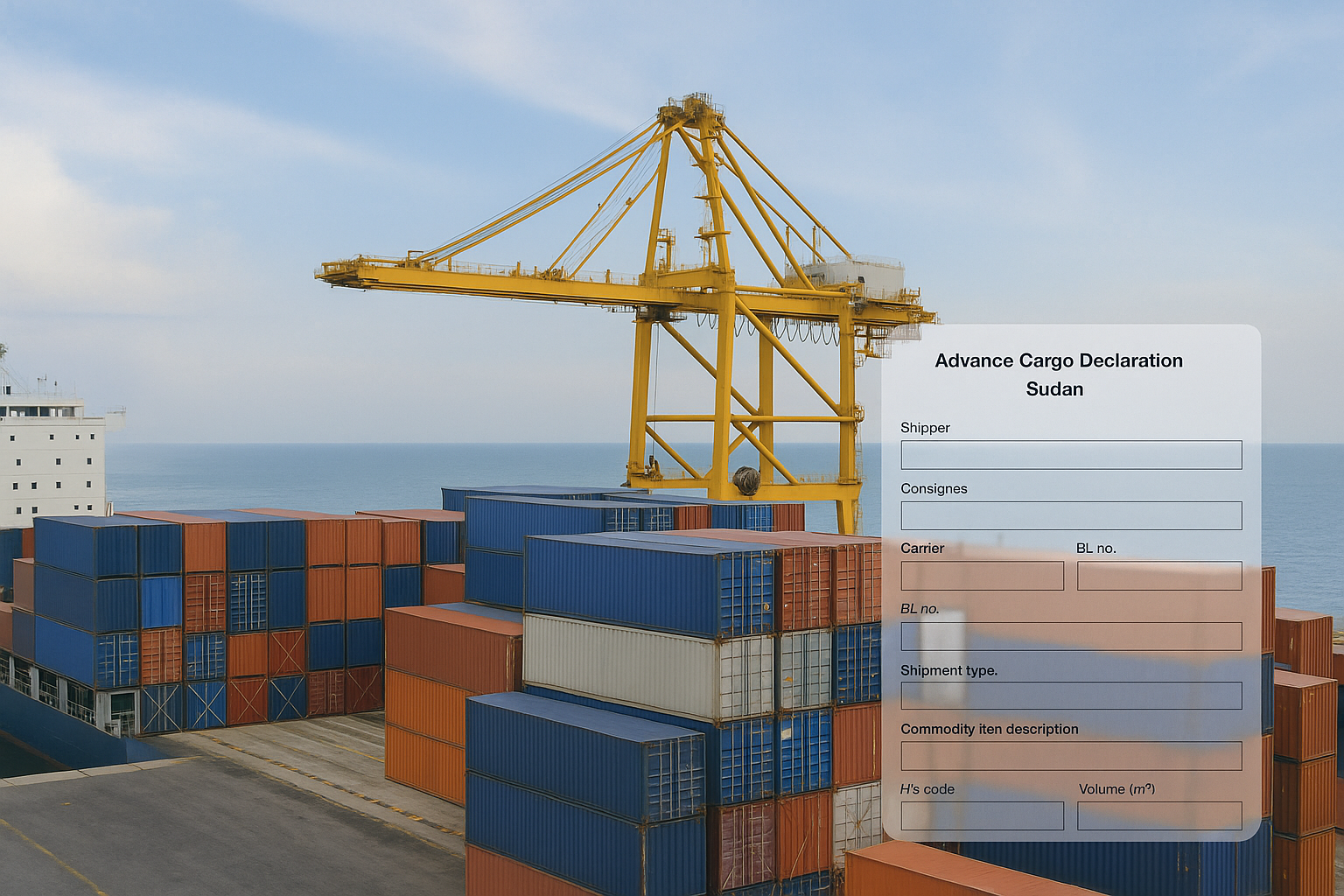 Port Sudan — Sudan Trade Logistics
